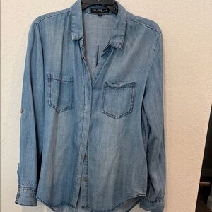 Velvet Heart Light Blue Denim Shirt